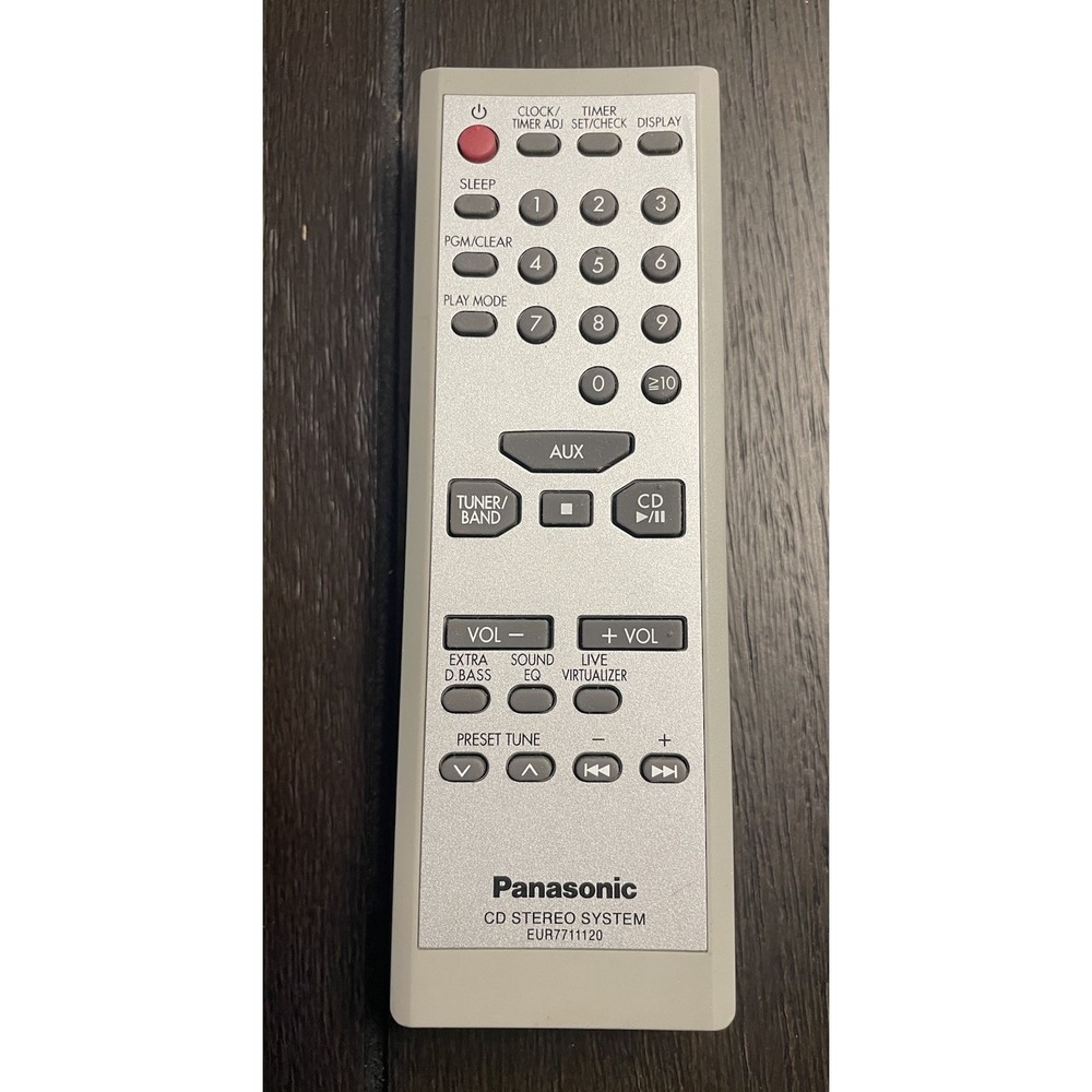 Panasonic EUR7711120‎ Remote Control OEM Tested